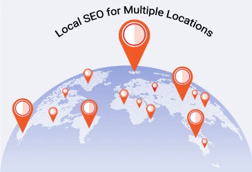 This image depicts Local SEO for Multiple Locations