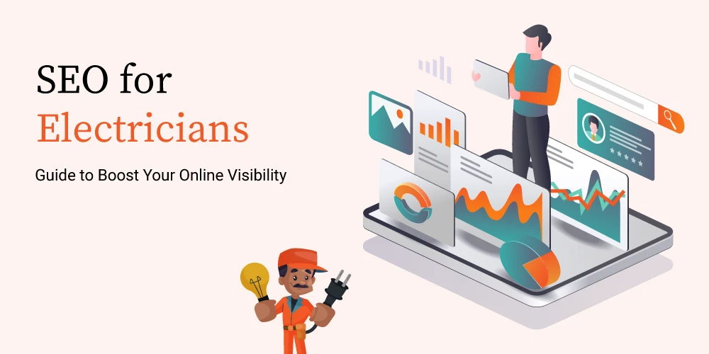 This image depicts SEO for Electricians