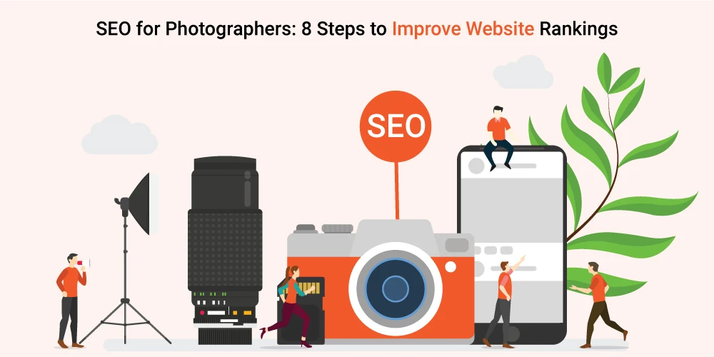 This image depicts SEO for Photographers