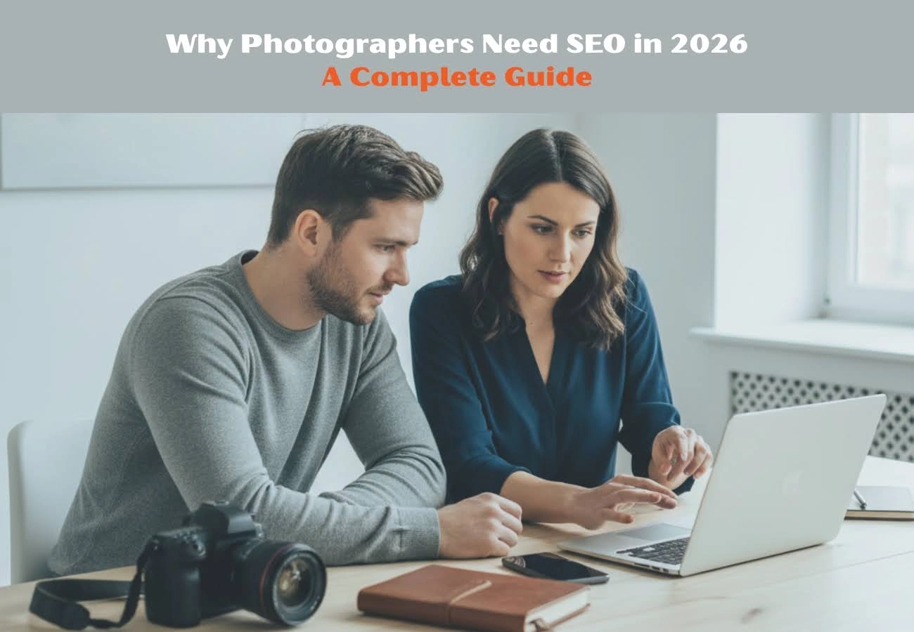This image depicts Why Photographers Need SEO in 2026 - A Complete Guide